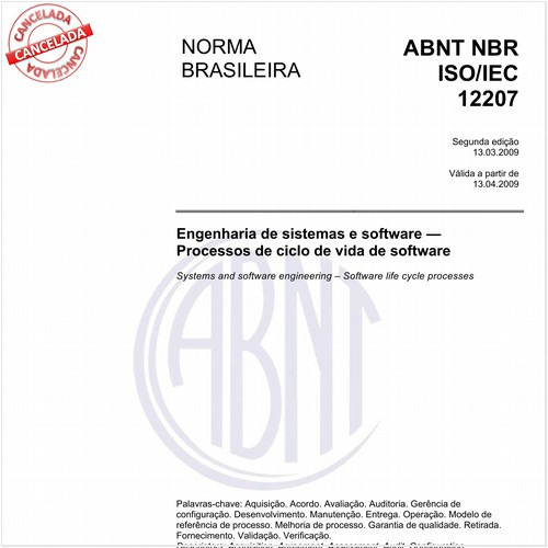 Sistemas e engenharia de software - Processos de ciclo de vida de software