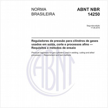 NBR14250 de 08/2016