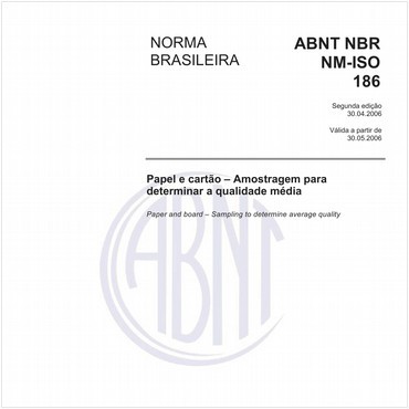 NBRNM-ISO186 de 04/2006