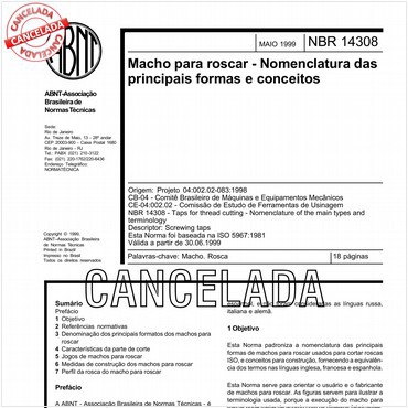 NBR14308 de 05/1999