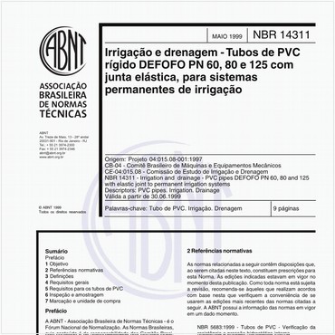 NBR14311 de 05/1999