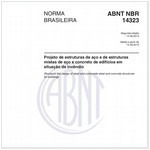 ABNT NBR 14432 NBR14432 Exigências de resistência ao fogo de