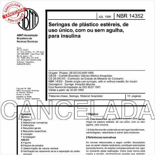 Seringas de plástico estéreis, de uso único, com ou sem agulha, para insulina