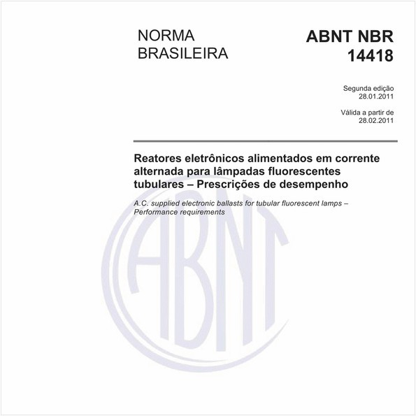 NBR14418 de 01/2011