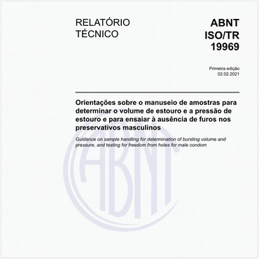 ABNT ISO/TR19969 de 02/2021