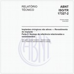 ABNT ISO/TR17327-2