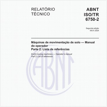 ABNT ISO/TR6750-2 de 01/2024
