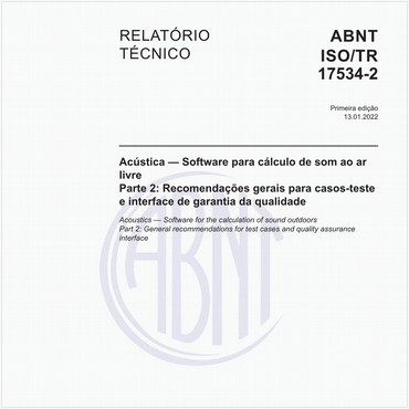 ABNT ISO/TR17534-2 de 01/2022