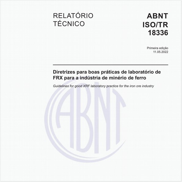 Diretrizes para boas práticas de laboratório de FRX para a indústria de minério de ferro - 