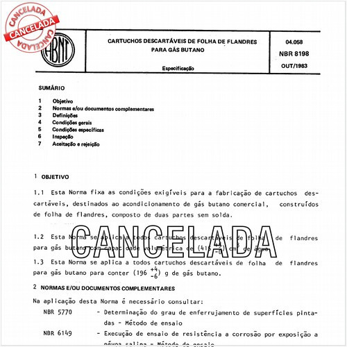 Cartuchos descartáveis de folha de flandres para gás butano