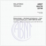 ABNT ISO/TR22758