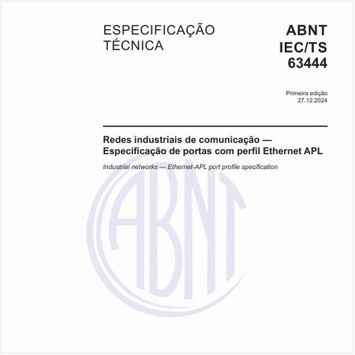 Redes industriais de comunicação - Especificação de portas com perfil Ethernet APL