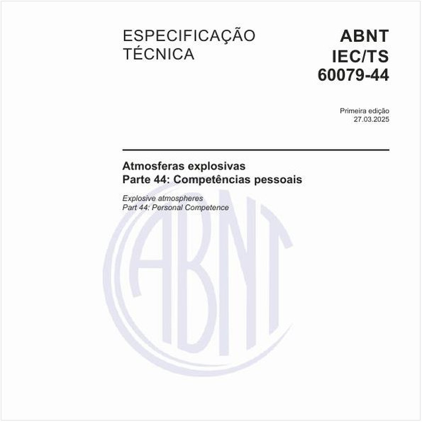 Atmosferas explosivas - Parte 44: Competências pessoais