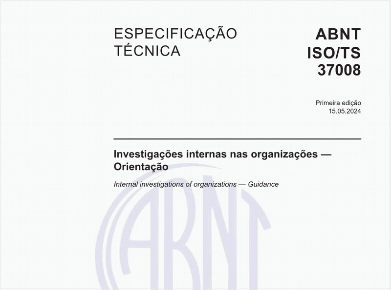 Investigações internas nas organizações — Orientação