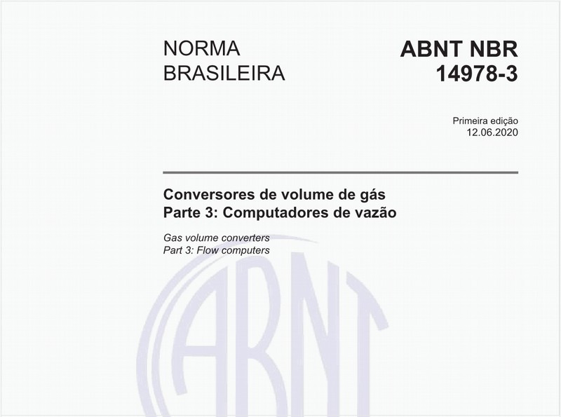 Conversores de volume de gás - Parte 3: Computadores de vazão