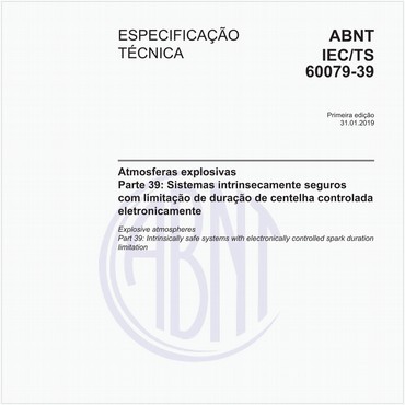 ABNT IEC/TS60079-39 de 01/2019