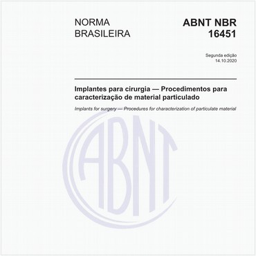 NBR16451 de 10/2020