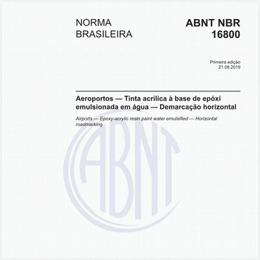 NBR16800 de 08/2019