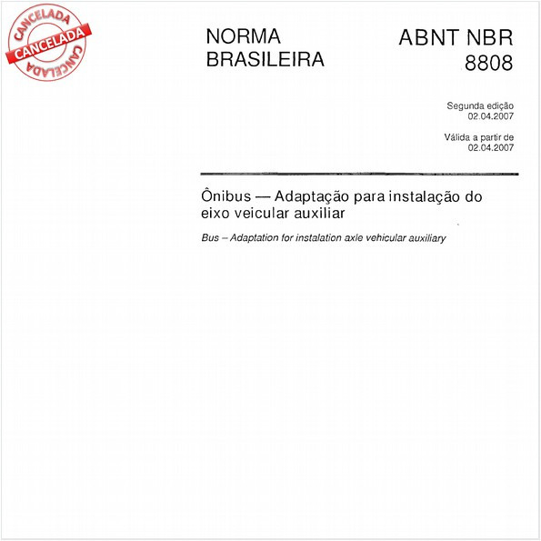 Ônibus - Adaptação para instalação do eixo veicular auxiliar