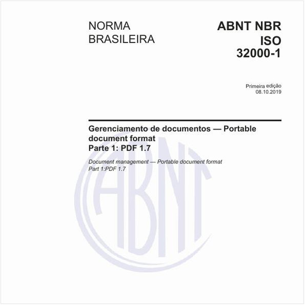 Gerenciamento de documentos — Portable document format - Parte 1: PDF 1.7