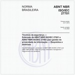 NBRISO/IEC27701