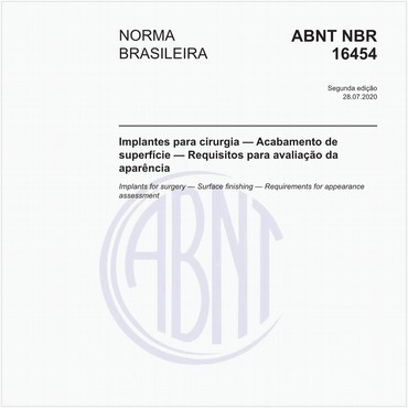 NBR16454 de 07/2020