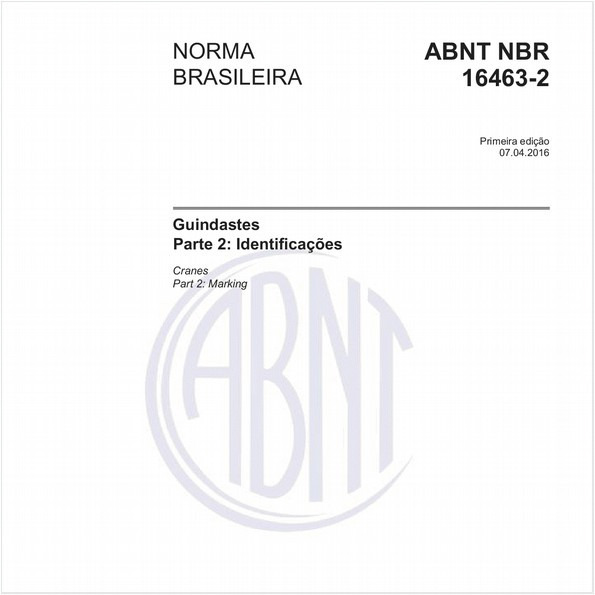 Guindastes - Parte 2: Identificações