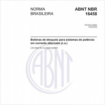 NBR16458 de 05/2016