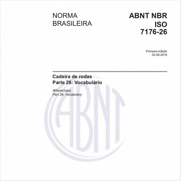 Cadeira de rodas - Parte 26: Vocabulário