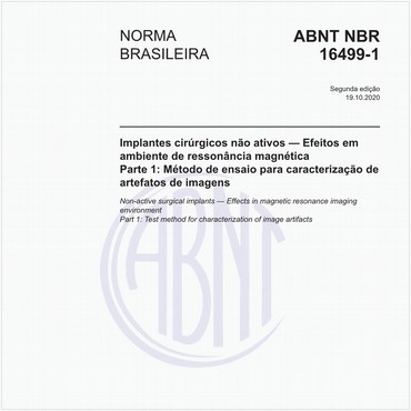 NBR16499-1 de 10/2020