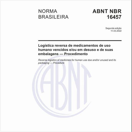 Logística reversa de medicamentos de uso humano vencidos e/ou em desuso e de suas embalagens - Procedimento