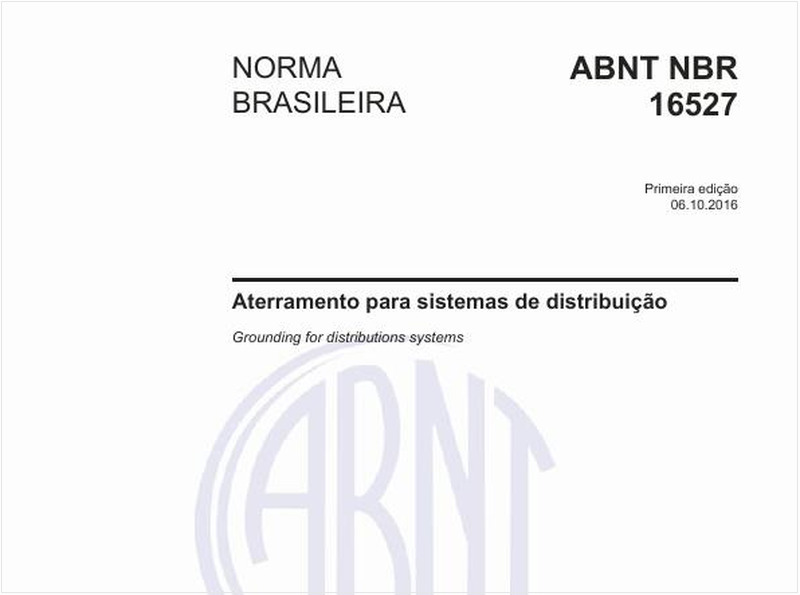 Aterramento para sistemas de distribuição