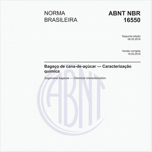 Bagaço de cana-de-açúcar - Caracterização química