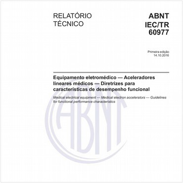 ABNT IEC/TR60977 de 10/2016