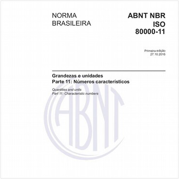 NBRISO80000-11 de 10/2016