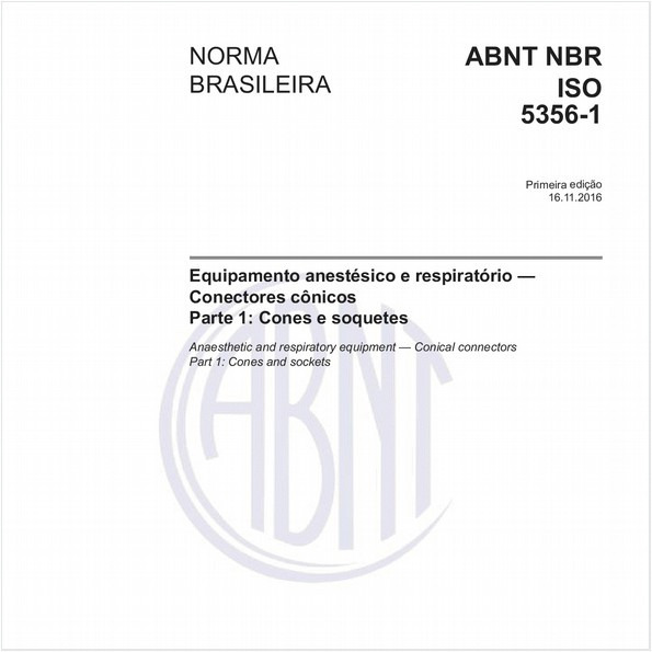 Equipamento anestésico e respiratório — Conectores cônicos - Parte 1: Cones e soquetes