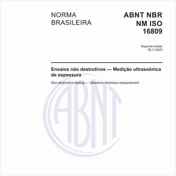 Ensaios não destrutivos - Medição ultrassônica de espessura