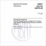 ABNT IEC/TS60079-40