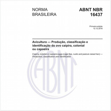 Avicultura - Produção, classificação e identificação do ovo caipira, colonial ou capoeira