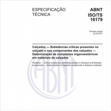 ABNT ISO/TS16179 de 02/2017