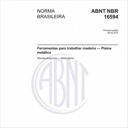 Ferramentas para trabalhar madeira - Plaina metálica