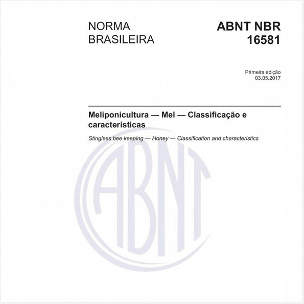 Meliponicultura — Mel — Classificação e características