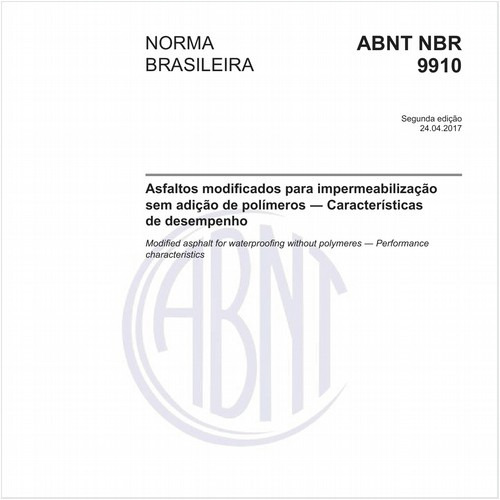 Asfaltos modificados para impermeabilização sem adição de polímeros - Características de desempenho