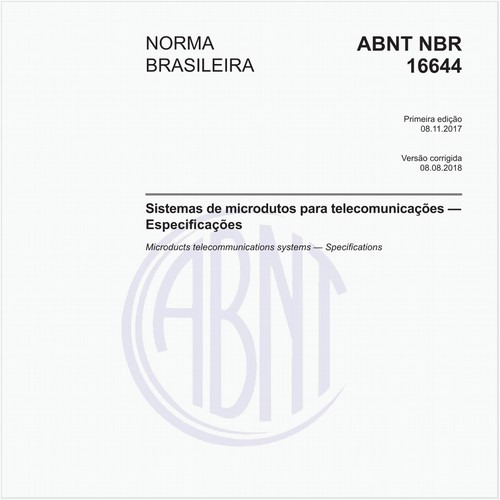 Sistemas de microdutos para telecomunicações