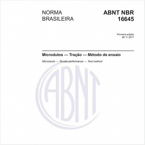 Microdutos - Tração - Método de ensaio