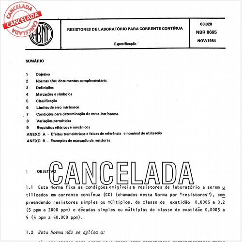 Resistores de laboratório para corrente contínua