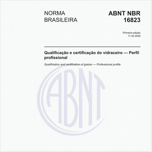 Qualificação e certificação do vidraceiro - Perfil profissional