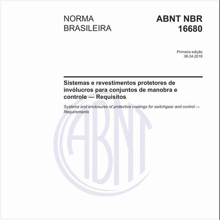 Sistemas e revestimentos protetores de invólucros para conjuntos de manobra e controle - Requisitos