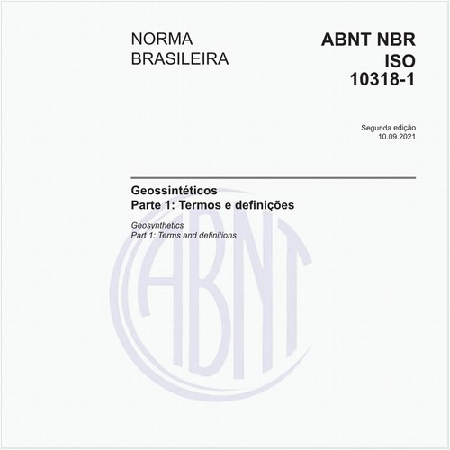 Geossintéticos - Parte 1: Termos e definições