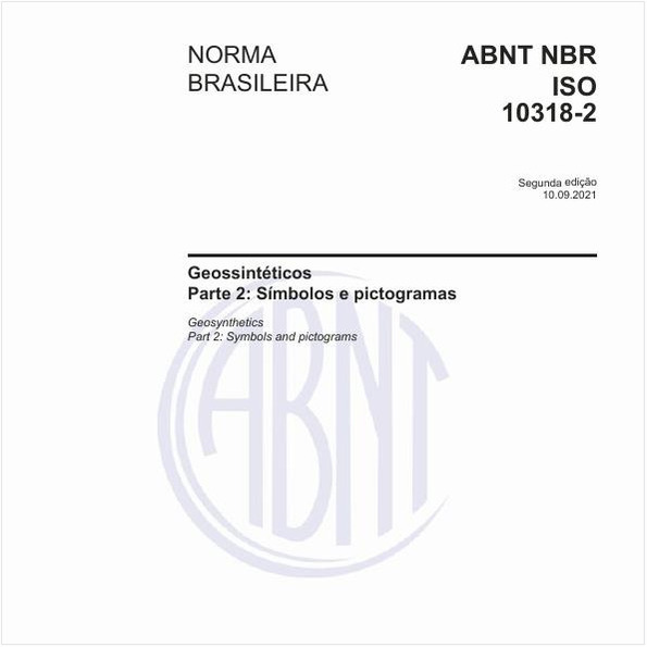 Geossintéticos - Parte 2: Símbolos e pictogramas